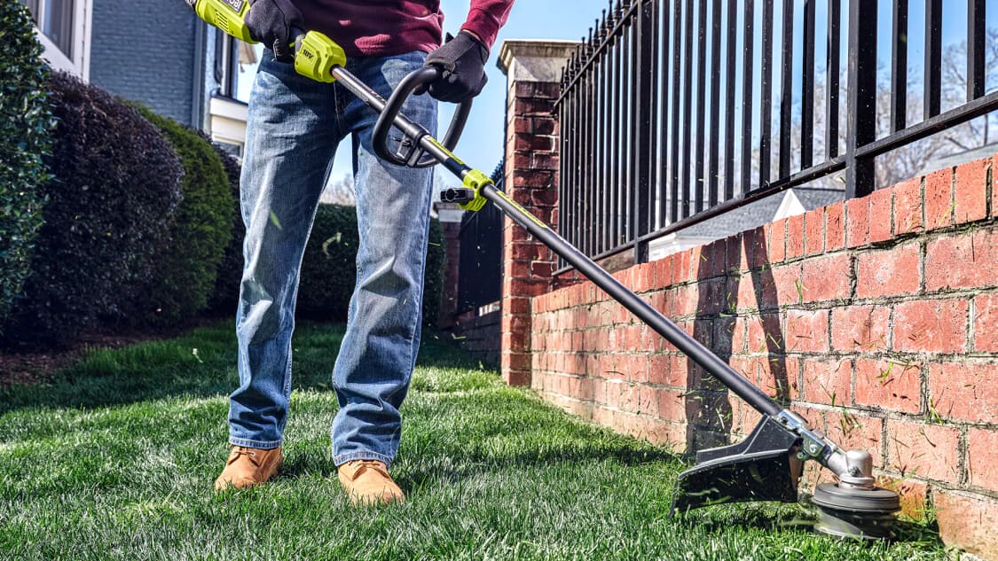 Grass cutting discount machine home depot